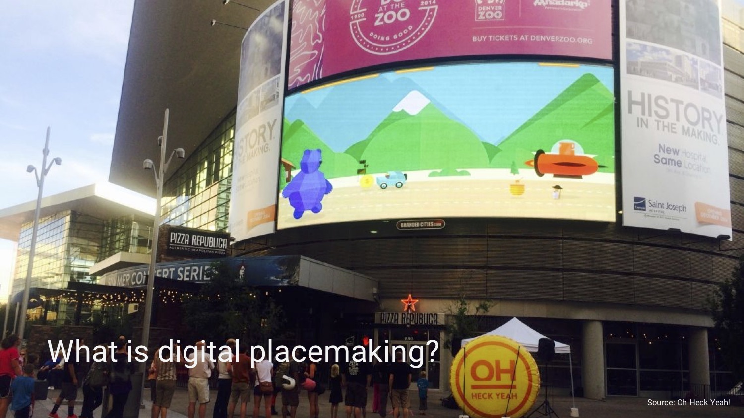 Massive interactive video games by Oh Heck Yeah